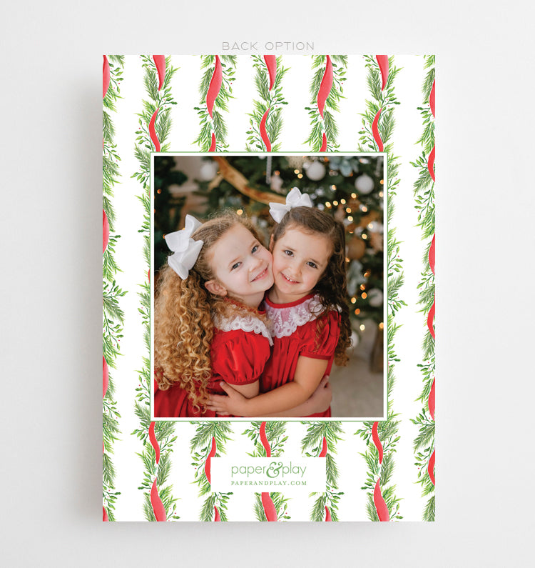 Hark the Harold Angel Red Holiday Card