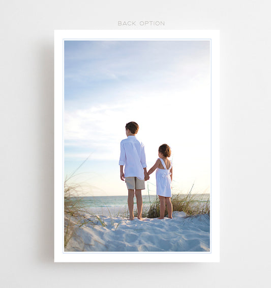 Watercolor Pastel Nativity Christmas Card